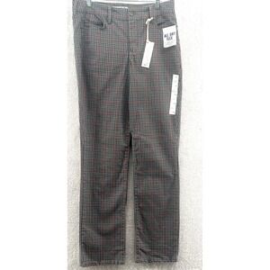 Code Bleau Pants Women's Sz 10 Chelsea Chinos Classic Straight Plaid